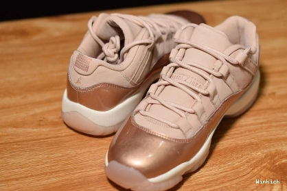 ROSE GOLD JORDAN - 11 LOW (W) AH7860-105 RETRO 0828